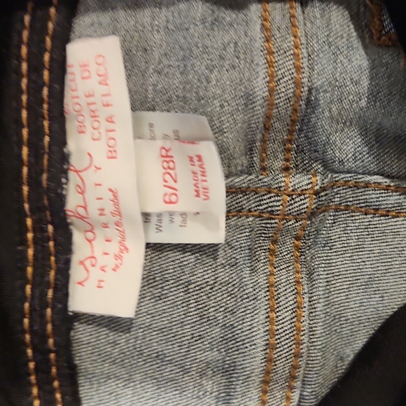 3 pairs Isabel maternity boot cut jeans - Picture 4 of 5